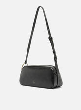 BOLSA BAGUETE TIRACOLO PRETA PEQUENA A 50011 0936 0004 AREZZO